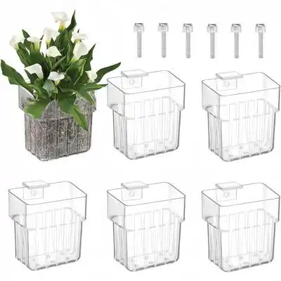 ZooVenture Soportes acrílicos para plantas de acuario - 6 piezas - Zooventure - Comparador de precios