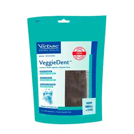 VeggieDent Virbac Snack dental para perros XS - Virbac - Comparador de precios