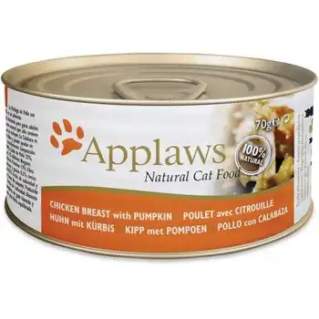 Applaws Cat Lata Pollo Y Calabaza - Lata 70 G.
