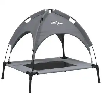 Cama Para Perros Con Dosel Antracita Tela Oxford Y Acero Vidaxl - VIDAXL - Comparador de precios
