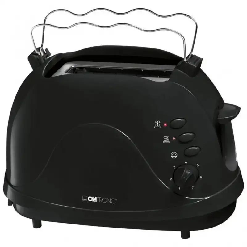 Clatronic TA 3565 Tostadora 2 Rebanadas 700W Negra