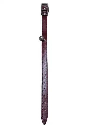 Collar Cuero Seleiro Gatos Nº2 Bordeaux - Seleiro - Comparador de precios