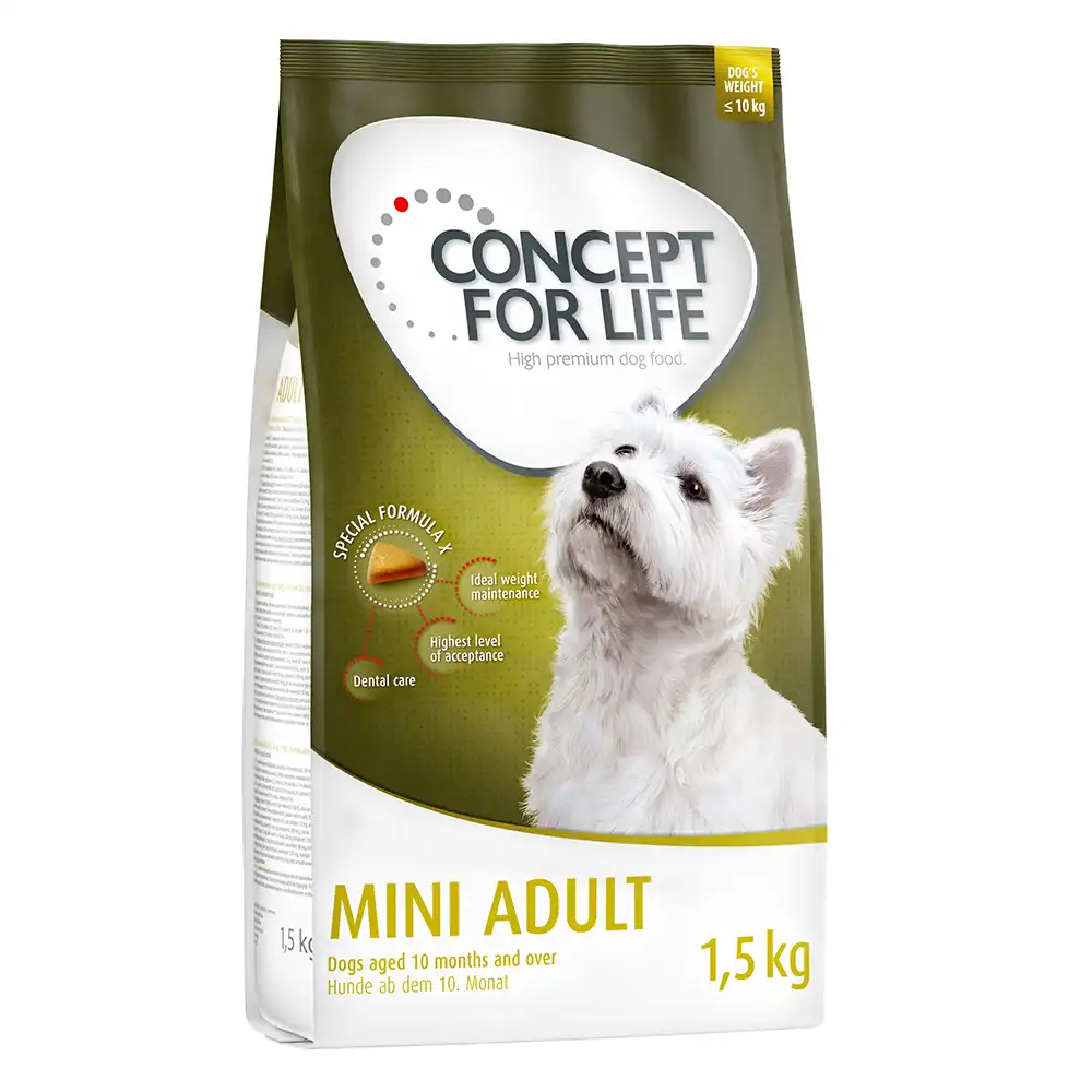 Concept for Life Mini Adult - 1,5 kg - Concept for Life - Comparador de precios