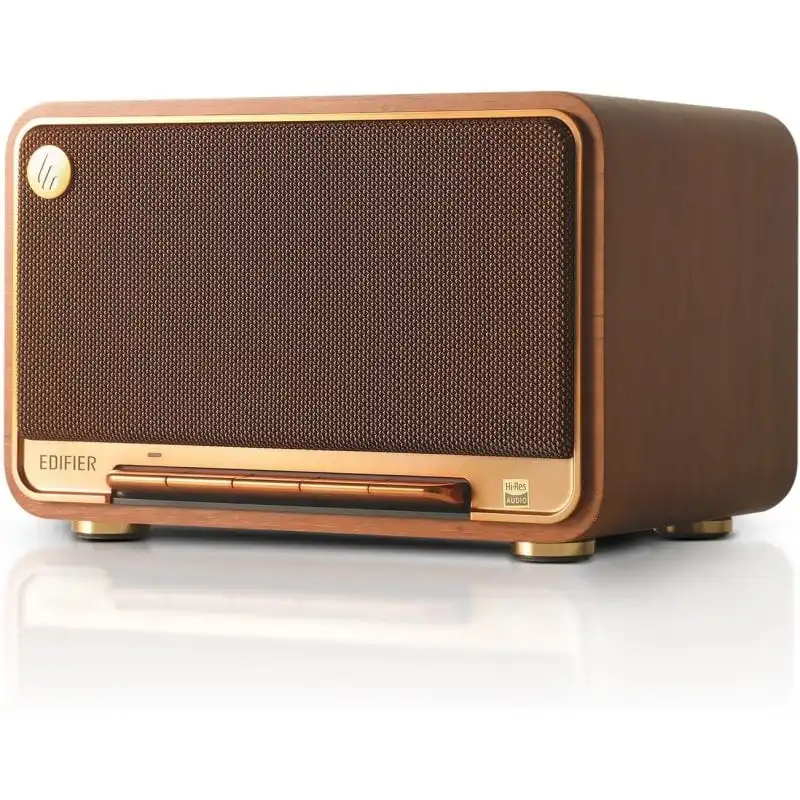Edifier D32 Altavoz Portátil de Sobremesa Bluetooth 60W RMS Marrón
