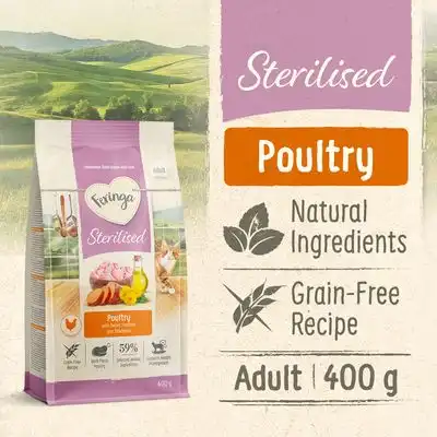 Feringa Adult Sterilised ave - NUEVO: 400 g - Feringa - Comparador de precios