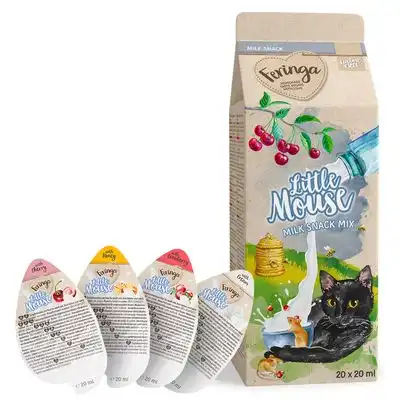 Feringa Little Mouse snacks con leche para gatos - 20 x 20 ml - Feringa - Comparador de precios