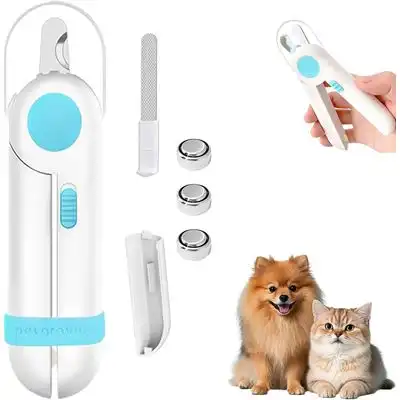 HausPets Lima eléctrica cortauñas LED 2 en 1 para mascotas - Artículo 1 - HausPets - Comparador de precios
