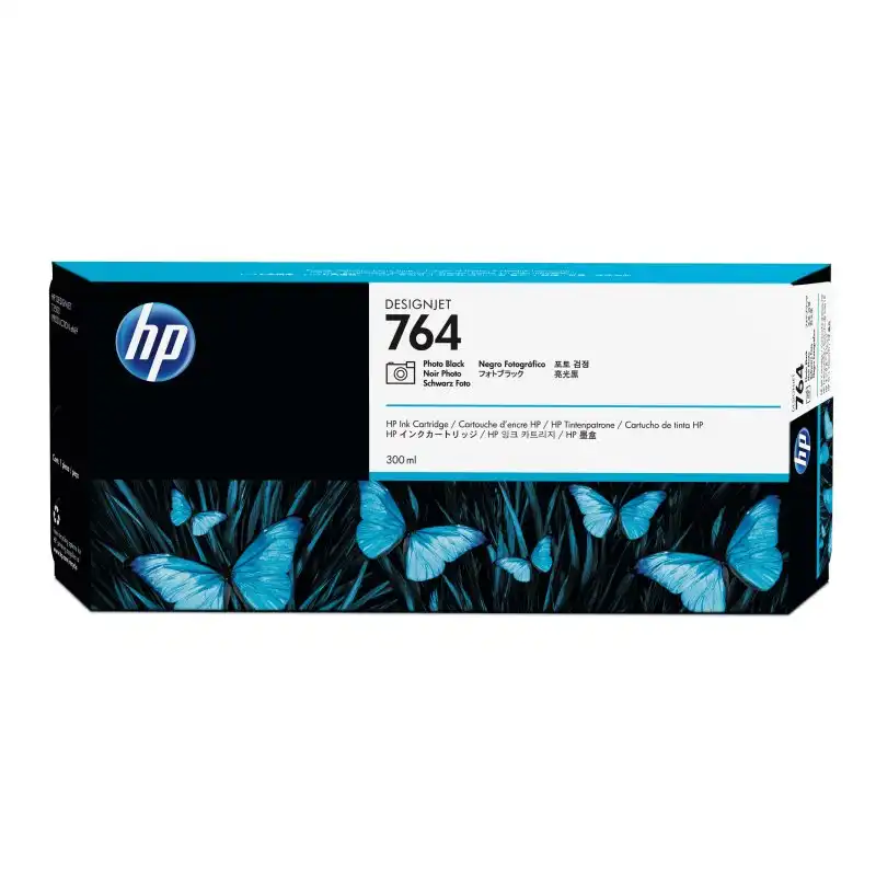 HP 764 Cartucho Tinta Original Negro Fotográfico