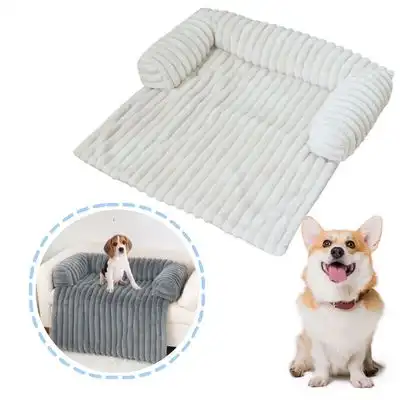 IntiMeg Sofá cama con cojín para perros - Beige: 75×80×15cm - IntiMeg - Comparador de precios