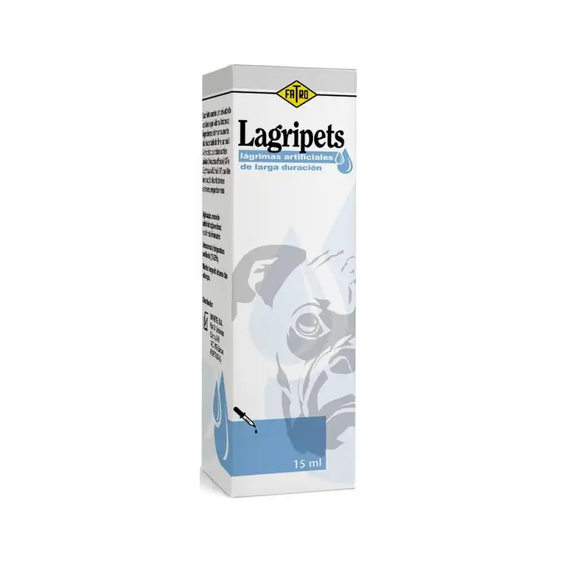 Lagripets Lágrimas artificiales perros y gatos, Capacidad 15 ml - Fatro - Comparador de precios