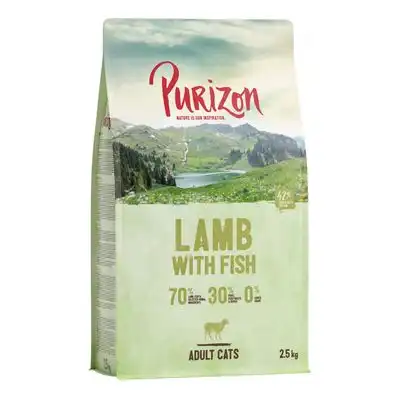 Purizon Adult con cordero y pescado para gatos, sin cereales - 2,5 kg - Purizon - Comparador de precios