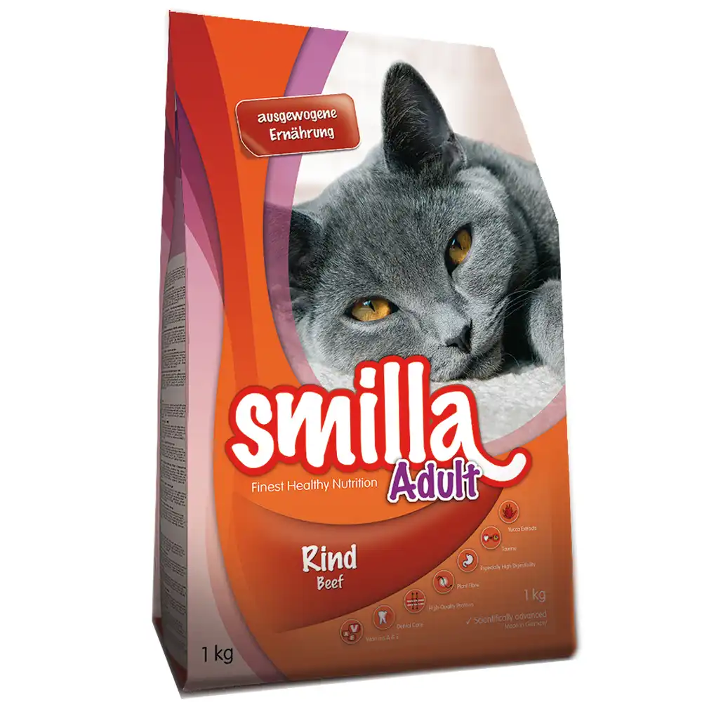Smilla Adult con vacuno - 1 kg - Smilla - Comparador de precios