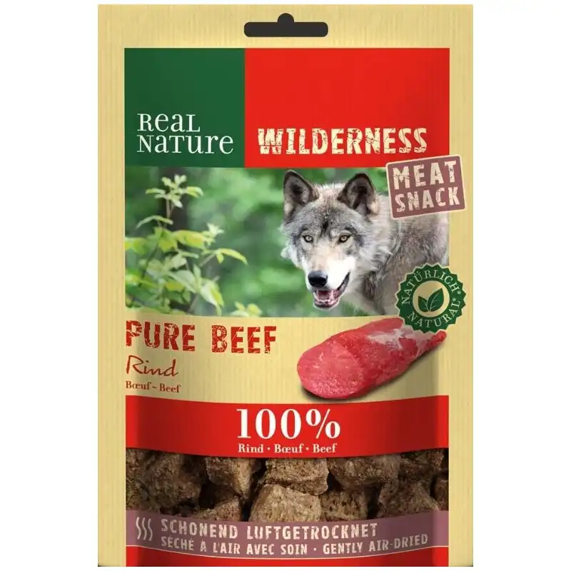 Snack Real Nature Wilderness de Ternera para Perros, Peso 5x150 Gr - Real Nature - Comparador de precios