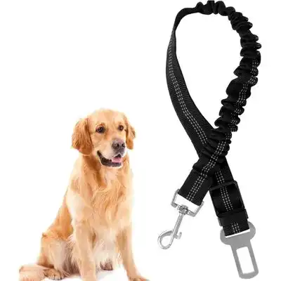 ZooVenture Cinturón de seguridad para perros en el coche, nailon - Longitud: ajustable de 55 a 75 cm - Zooventure - Comparador de precios