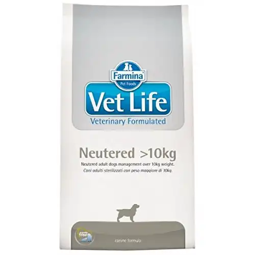 Farmina Vet Life Neutered + 10 Kg para perros 12 Kg.