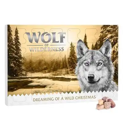 Calendario de Adviento Wolf of Wilderness Snacks Liofilizados - 1 unidad (67 g) - Wolf of Wilderness - Comparador de precios