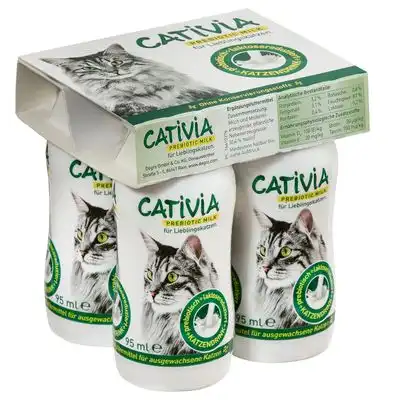Cativia Leche para gatos - 4 x 95 ml - Cativia - Comparador de precios