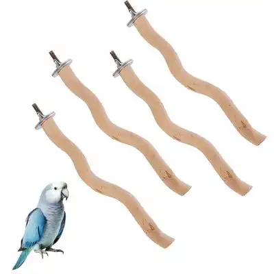 ZooVenture Perchas de madera para loros (4 piezas) - 4 piezas - Zooventure - Comparador de precios