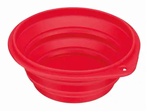 Comedero de viaje Silicona Plegable 0.5 L - Trixie - Comparador de precios