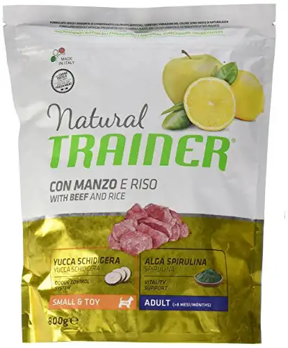 Trainer Natural Small & Toy Adult Ternera 800 gr.
