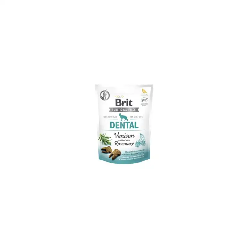 Brit care dog functional snack dental venado, Peso 150 gr - Brit - Comparador de precios