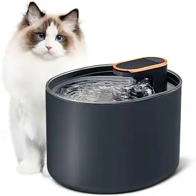 MCBOSON Fuente de agua para gatos de 3 litros con LED - Azul - Mcboson - Comparador de precios