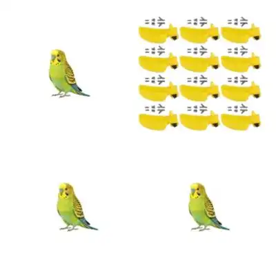 MCBOSON Juego de 12 bebederos automáticos para aves, para pollos codornices - 1 artículo - Mcboson - Comparador de precios