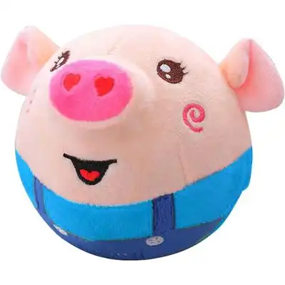 MCBOSON Peluche interactivo para perros - Cerdo azul sonriente - Mcboson - Comparador de precios