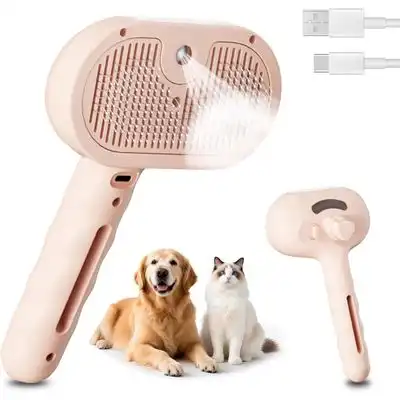 Pawffee Cepillo de vapor 3 en 1 perros y gatos, elimina pelo muerto masajea - 1 pieza - Pawffee - Comparador de precios