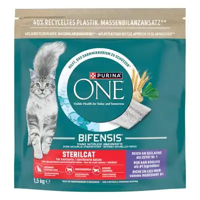PURINA ONE SterilCat con abadejo - 3 x 1,5 kg - Pack Ahorro - Purina One - Comparador de precios