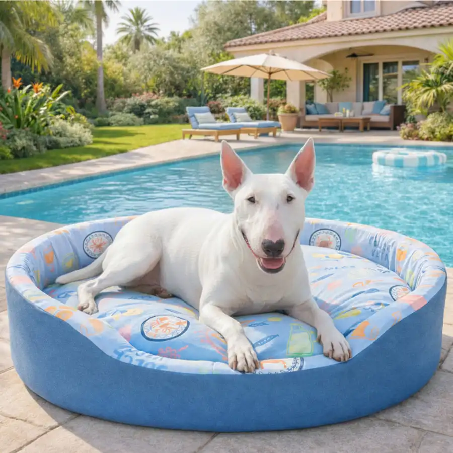 Summer Vibes Cama Refrescante para perros - M (60 x 50 x 16 cm) - Summer Vibes - Comparador de precios