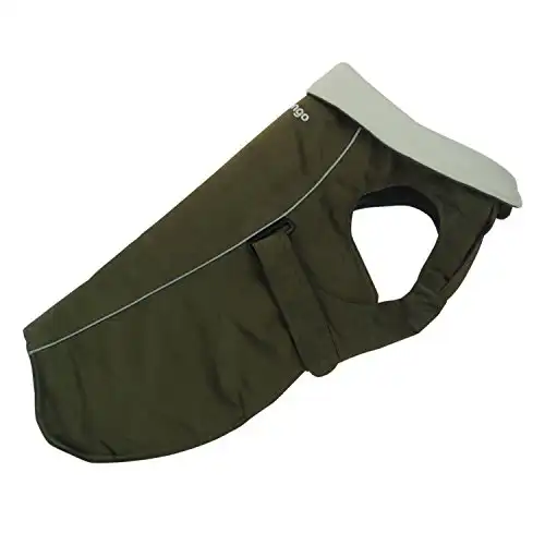 Abrigo Perfect Fit para perros Verde Talla 4