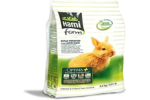 Hami Form Optima+ Pienso Conejo Enano 2.5 Kg.