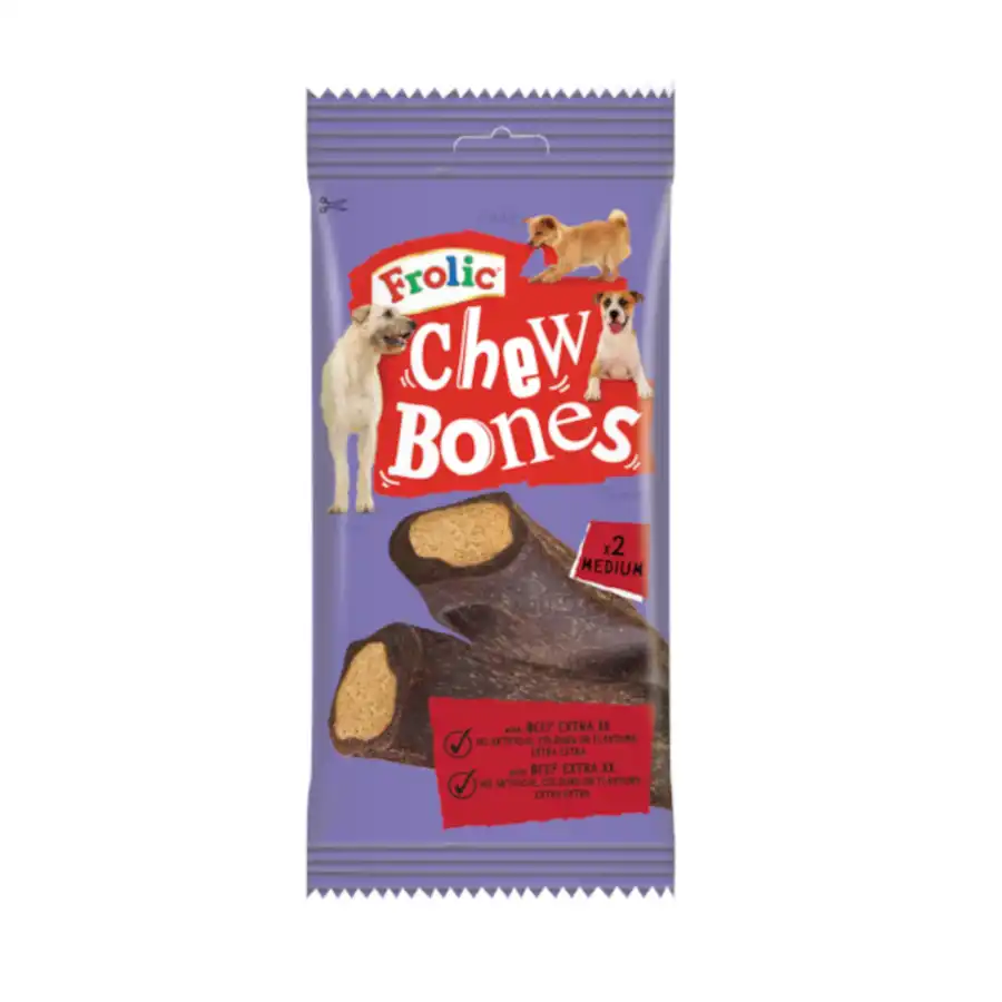 Snack Frolic Chewy Bones 170 gr. - Frolic - Comparador de precios