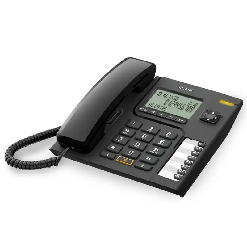 Alcatel T76 Negro Teléfono Sobremesa