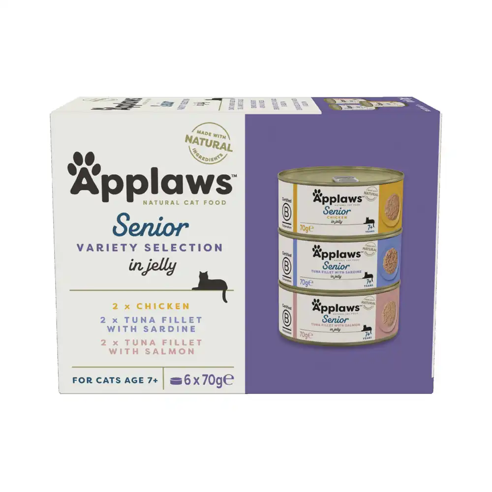 Applaws Senior 6 x 70 g - Pack mixto (3 variedades) - Applaws - Comparador de precios