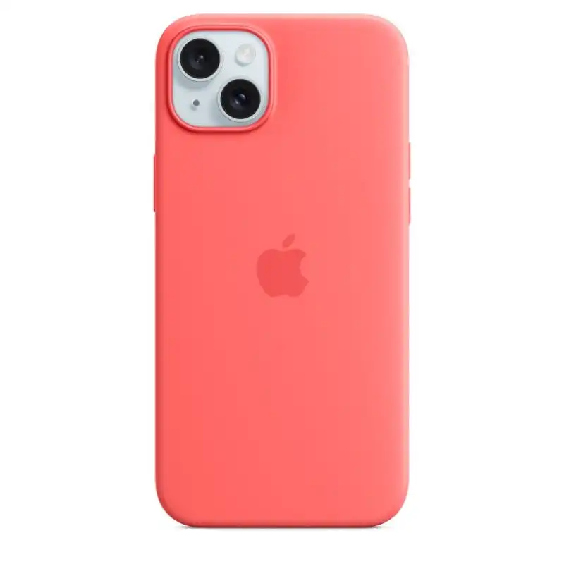 Apple Funda de Silicona con MagSafe Guayaba para iPhone 15 Plus