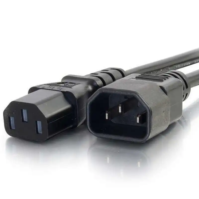Cable de Alimentación IEC Macho - Hembra 1.8m