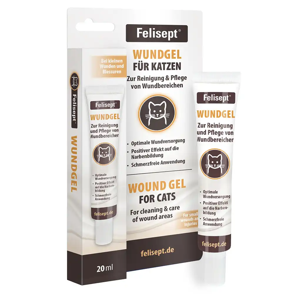 Felisept gel para heridas en gatos - 20 ml - Felisept - Comparador de precios