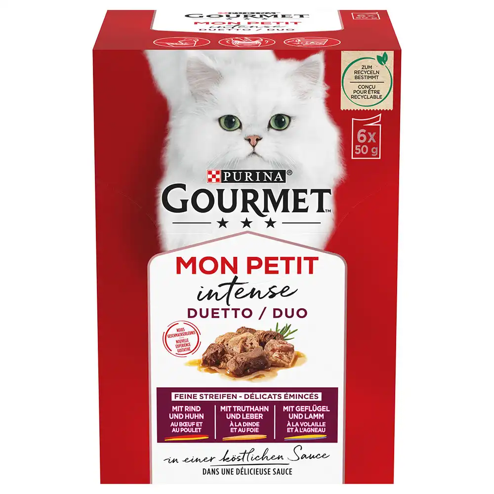 Gourmet Mon Petit en sobres 6 x 50 g - Duetti de carne
