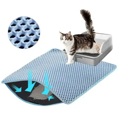 IntiMeg Alfombrilla para arenero de gato de 60x45 cm - Una pieza - IntiMeg - Comparador de precios