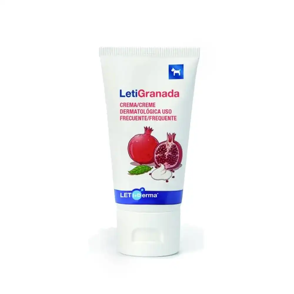 Leti Granada Crema Dermatológica para perros y gatos - 50 ml - Leti - Comparador de precios