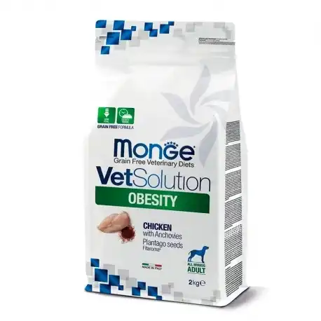 Monge VetSolution Obesity Pienso para Perros con Pollo, 2 Kg - Monge VetSolution - Comparador de precios