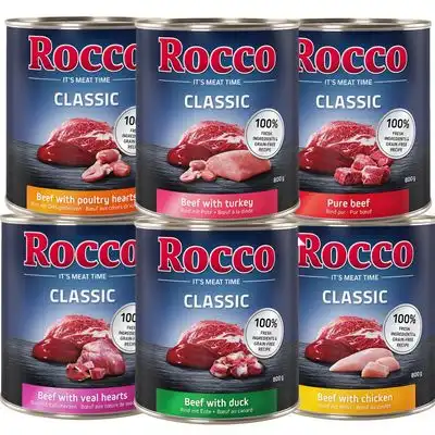 Pack de prueba: Rocco Classic 6 x 800 g - Classic Mix 2: 6 variedades - Rocco - Comparador de precios