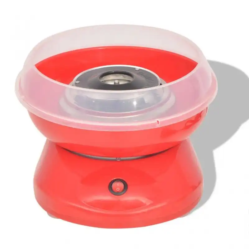 VidaXL Máquina de Algodón de Azúcar Roja
