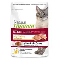 Trainer Natural Adult Sterilised con pavo sobre 85 gr.