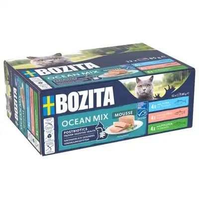 Bozita Mousse 12 x 85 g - Mix del océano - Bozita - Comparador de precios