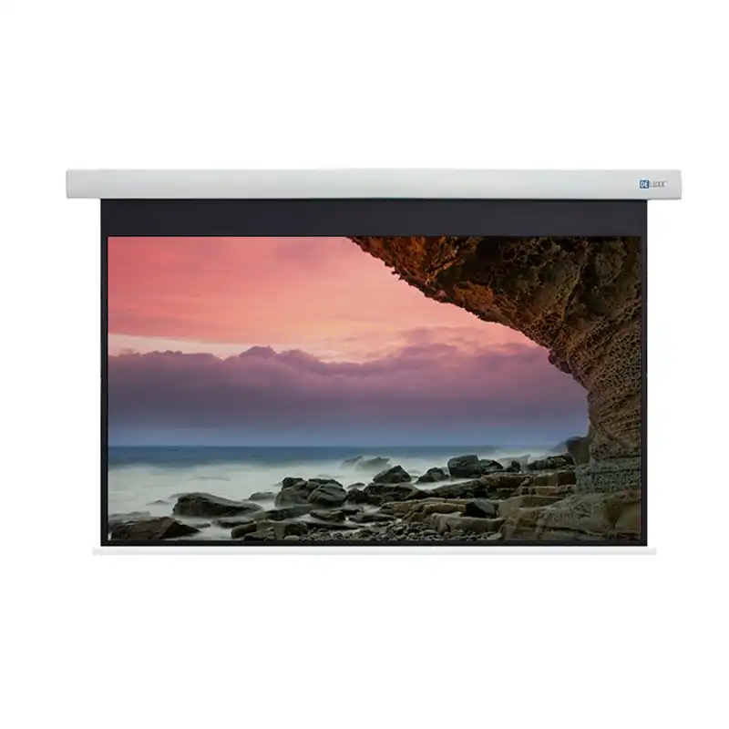 Celexon Deluxx Cinema Pantalla de Proyección Eléctrica 65x149cm 120"
