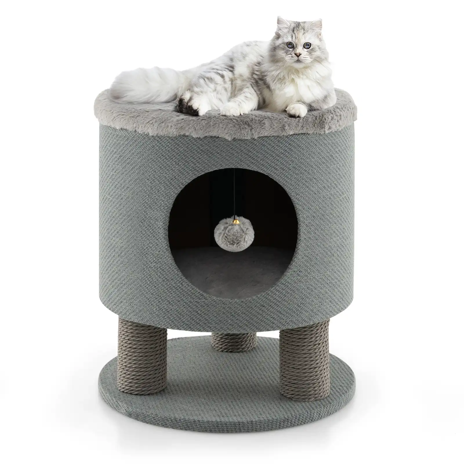 Costway Taburete para Gatos - 40 cm x 40 cm x 47 cm - COSTWAY - Comparador de precios