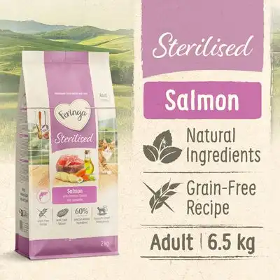Feringa Adult Sterilised salmón - NUEVO: 6,5 kg - Feringa - Comparador de precios